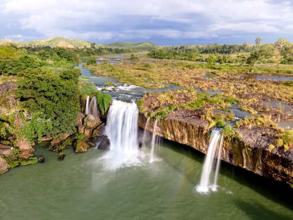 La cascade de Dray Nur à Dak Lak: guide pratique de l'infrastructure naturelle des hauts plateaux